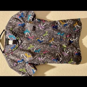 Women’s xtra small scrub top
